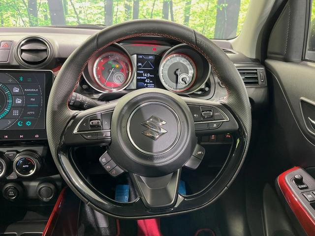 スイフトスポーツ ベースグレード　ＭＴ車　ディスプレイオーディオ　バックカメラ　衝突軽減装置　ドラレコ　ＥＴＣ　デジタルインナーミラー　ＬＥＤヘッドライト　運転席シートヒーター　スマートキー　クルーズコントロール　コーナーセンサー（11枚目）