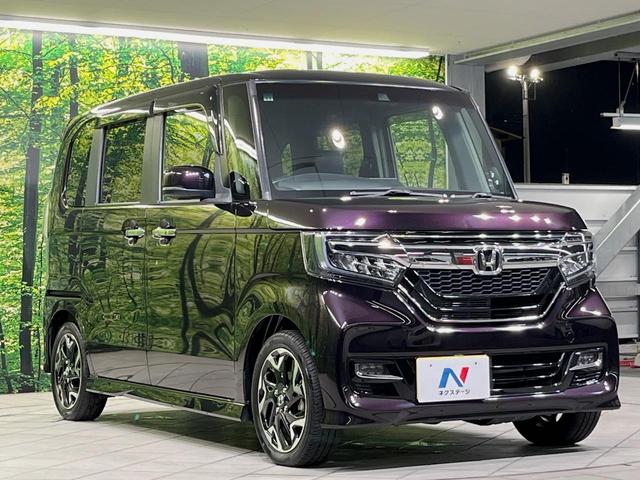 N-BOXカスタム G・Lターボホンダセンシング SDナビ バックカメラ 両側電動スライドドア 衝突軽減装置 レーダークルーズ 禁煙車 ハーフレザーシート コーナーセンサー スマートキー LEDヘッドライト ETC オートマチックハイビーム(16枚目)