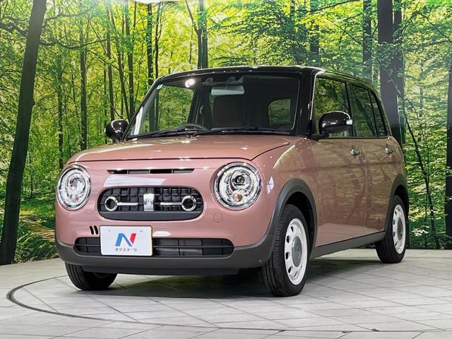 アルトラパンＬＣ Ｘ　純正ディスプレイオーディオ　バックカメラ　衝突軽減装置　禁煙車　２トーンカラー　シートヒーター　ハーフレザーシート　コーナーセンサー　スマートキー　ＬＥＤヘッドライト　オートハイビーム　車線逸脱警報（46枚目）