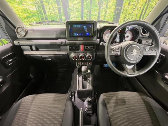 ジムニー ＸＣ　純正ディスプレイオーディオ　バックカメラ　衝突軽減装置　４ＷＤ　禁煙車　前席シートヒータ―　コーナーセンサー　スマートキー　ＬＥＤヘッドライト　ＥＴＣ　クルーズコントロール　車線逸脱警報　オートライト（2枚目）