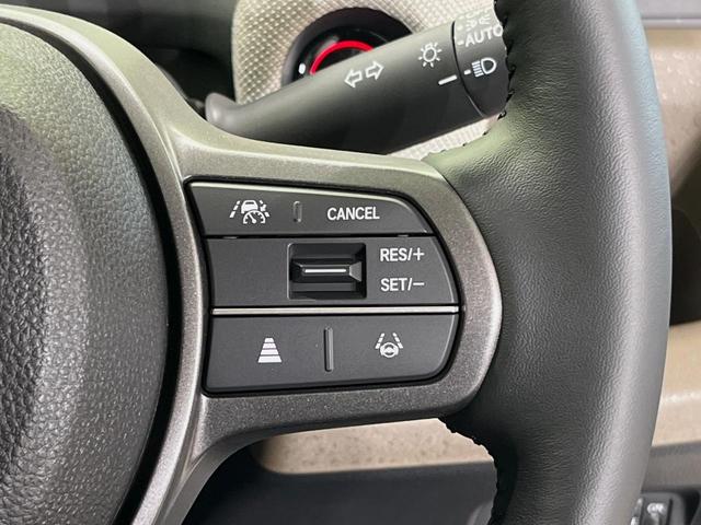 フリード e:HEVエアー EX 登録済未使用車 両側電動スライドドア 衝突軽減装置 レーダークルーズ ハーフレザーシート 前席シートヒーター コーナーセンサー スマートキー LEDヘッドライト オートマチックハイビーム 車線逸脱警報(5枚目)