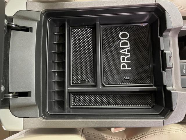 ランドクルーザープラド TX Lパッケージ サンルーフ BIGX9型ナビ バックカメラ 衝突軽減装置 レーダークルーズ 禁煙車 本革シート 前席シートエアコン ドラレコ コーナーセンサー スマートキー LEDヘッドライト ETC 車線逸脱警報(47枚目)