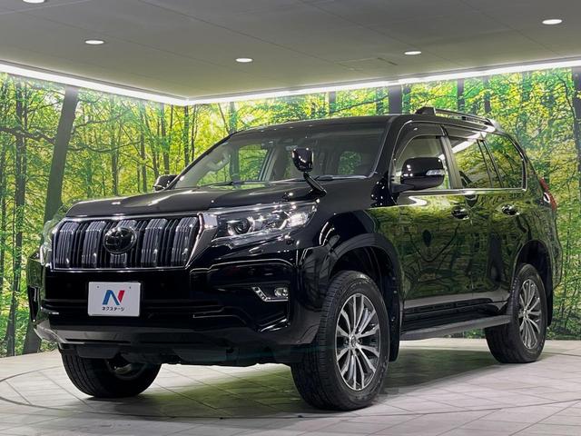 ランドクルーザープラド TX Lパッケージ サンルーフ BIGX9型ナビ バックカメラ 衝突軽減装置 レーダークルーズ 禁煙車 本革シート 前席シートエアコン ドラレコ コーナーセンサー スマートキー LEDヘッドライト ETC 車線逸脱警報(61枚目)