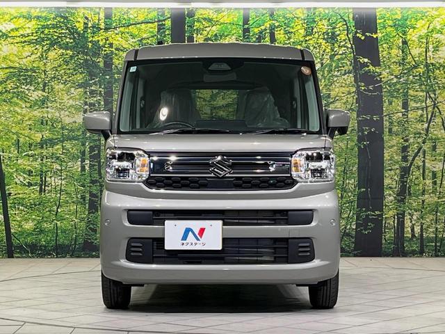 スペーシア ハイブリッドG 届出済未使用車 衝突軽減装置 コーナーセンサー スマートキー LEDヘッドライト オートマチックハイビーム 車線逸脱警報 オートライト オートエアコン ステアリングスイッチ プライバシーガラス(14枚目)