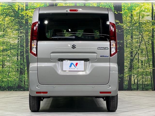 スペーシア ハイブリッドG 届出済未使用車 衝突軽減装置 コーナーセンサー スマートキー LEDヘッドライト オートマチックハイビーム 車線逸脱警報 オートライト オートエアコン ステアリングスイッチ プライバシーガラス(15枚目)