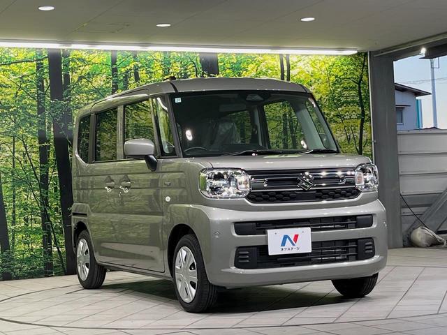 スペーシア ハイブリッドG 届出済未使用車 衝突軽減装置 コーナーセンサー スマートキー LEDヘッドライト オートマチックハイビーム 車線逸脱警報 オートライト オートエアコン ステアリングスイッチ プライバシーガラス(16枚目)