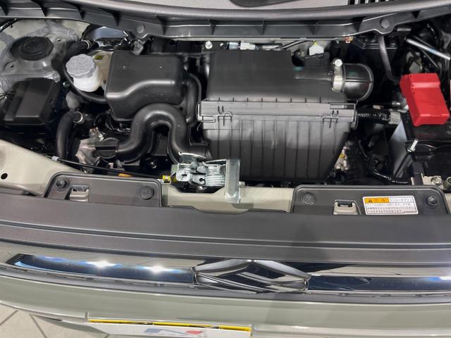 スペーシア ハイブリッドG 届出済未使用車 衝突軽減装置 コーナーセンサー スマートキー LEDヘッドライト オートマチックハイビーム 車線逸脱警報 オートライト オートエアコン ステアリングスイッチ プライバシーガラス(18枚目)