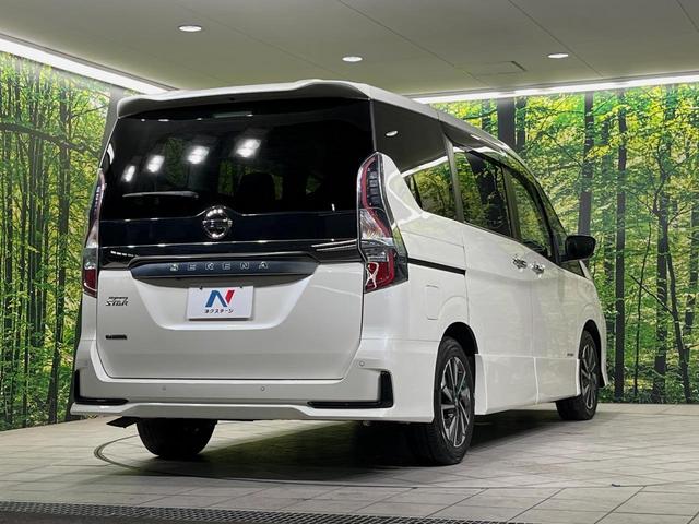 セレナ ハイウェイスターＶ　純正９型ナビ　両側電動スライド　フリップダウン　バックカメラ　衝突軽減装置　プロパイロット　禁煙車　ドラレコ　コーナーセンサー　レーンキープ　スマートキー　ＬＥＤヘッド　オートマチックハイビー（17枚目）