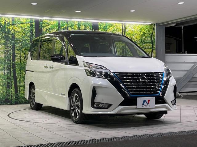 セレナ e-パワー ハイウェイスターV 純正10型ナビ 全周囲カメラ 後席モニター 両側電動スライドドア 衝突軽減装置 プロパイロット 禁煙車 ドラレコ コーナーセンサー スマートキー LEDヘッドライト ETC オートマチックハイビーム(16枚目)