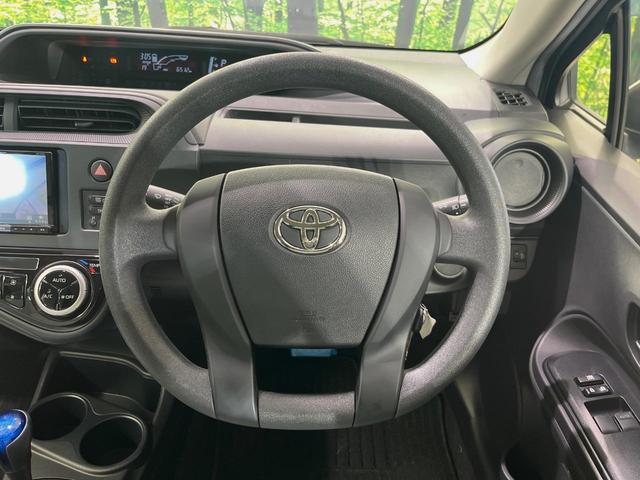 アクア L SDナビ 禁煙車 ドラレコ ETC オートエアコン Bluetooth CD/DVD再生 パワーウィンドウ バニティミラー キーレス 電動格納ミラー ドアバイザー 横滑り防止装置 プライバシーガラス(11枚目)