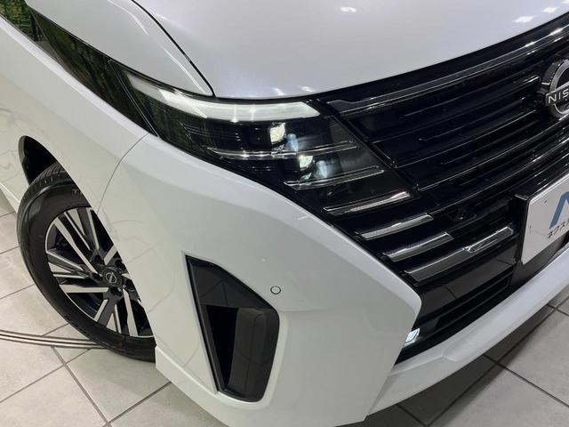 セレナ ハイウェイスターV メーカー12.3型ナビ 全周囲カメラ 両側電動スライドドア 後席モニター 衝突軽減装置 プロパイロット 禁煙車 ハーフレザーシート 前後ドラレコ コーナーセンサー スマートキー LEDヘッドライト(12枚目)