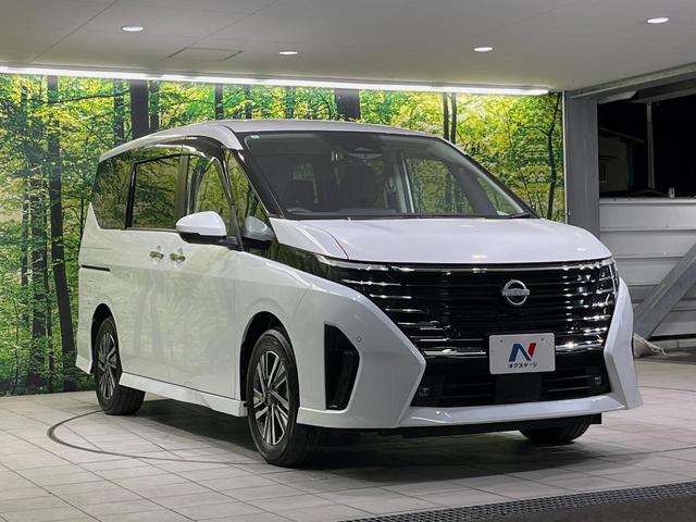 セレナ ハイウェイスターV メーカー12.3型ナビ 全周囲カメラ 両側電動スライドドア 後席モニター 衝突軽減装置 プロパイロット 禁煙車 ハーフレザーシート 前後ドラレコ コーナーセンサー スマートキー LEDヘッドライト(16枚目)