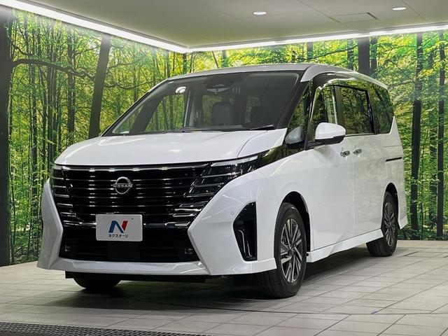 セレナ ハイウェイスターV メーカー12.3型ナビ 全周囲カメラ 両側電動スライドドア 後席モニター 衝突軽減装置 プロパイロット 禁煙車 ハーフレザーシート 前後ドラレコ コーナーセンサー スマートキー LEDヘッドライト(54枚目)