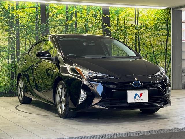 プリウス Aプレミアム ツーリングセレクション 純正9型ナビ バックカメラ 衝突軽減装置 100V電源 レーダークルーズ 禁煙車 革シート パワーシート シートヒーター ドラレコ コーナーセンサー スマートキー ブラインドスポットモニター ETC(16枚目)