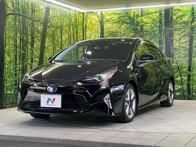 プリウス Aプレミアム ツーリングセレクション 純正9型ナビ バックカメラ 衝突軽減装置 100V電源 レーダークルーズ 禁煙車 革シート パワーシート シートヒーター ドラレコ コーナーセンサー スマートキー ブラインドスポットモニター ETC(51枚目)