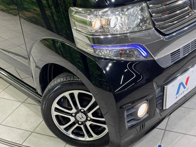 N-BOXカスタム G SSパッケージ SDナビ バックカメラ 両側電動スライドドア 禁煙車 前後ドラレコ スマートキー HIDヘッドライト ETC オートライト オートエアコン 純正14インチアルミホイル Bluetooth フルセグ(12枚目)