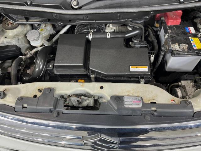 スペーシア Xリミテッド SDナビ 両側電動スライドドア 衝突軽減装置 禁煙車 シートヒーター スマートキー HIDヘッドライト ETC オートライト オートエアコン 純正14インチアルミホイール アイドリングストップ(18枚目)