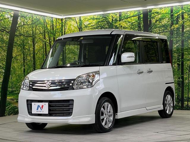 スペーシア Xリミテッド SDナビ 両側電動スライドドア 衝突軽減装置 禁煙車 シートヒーター スマートキー HIDヘッドライト ETC オートライト オートエアコン 純正14インチアルミホイール アイドリングストップ(48枚目)