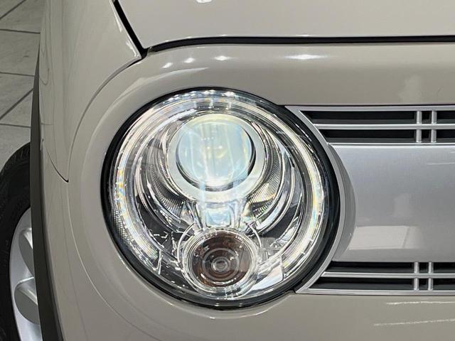 アルトラパン X HDDナビ 衝突軽減装置 禁煙車 シートヒーター スマートキー HIDヘッドライト オートライト オートエアコン 純正14インチアルミホイル Bluetooth CD/DVD再生 革巻きステアリング(12枚目)