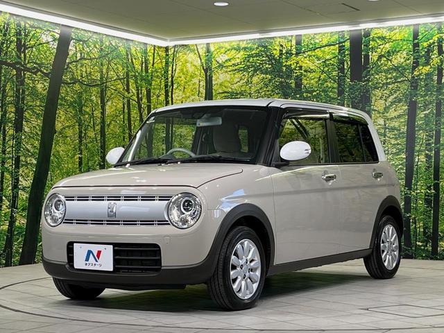 アルトラパン X HDDナビ 衝突軽減装置 禁煙車 シートヒーター スマートキー HIDヘッドライト オートライト オートエアコン 純正14インチアルミホイル Bluetooth CD/DVD再生 革巻きステアリング(41枚目)