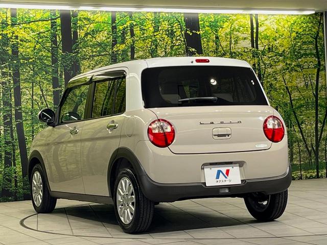 アルトラパン X HDDナビ 衝突軽減装置 禁煙車 シートヒーター スマートキー HIDヘッドライト オートライト オートエアコン 純正14インチアルミホイル Bluetooth CD/DVD再生 革巻きステアリング(42枚目)