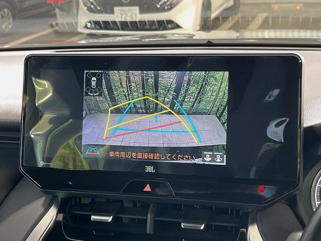 ハリアー Z レザーパッケージ 純正12型ナビ バックカメラ 衝突軽減装置 ドラレコ パワーバックドア ETC レーダークルーズ JBLサウンド LEDヘッド シートエアコン ステアリングヒーター 電動パーキング デュアルエアコン(4枚目)