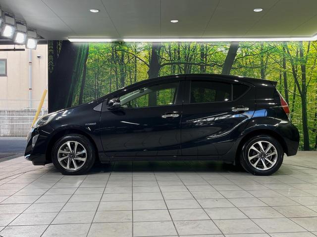 アクア Ｓスタイルブラック　純正ナビ　バックカメラ　衝突軽減装置　禁煙車　スマートキー　ＬＥＤヘッドライト　ＥＴＣ　オートマチックハイビーム　車線逸脱警報　オートライト　オートエアコン　モデリスタ製１４インチアルミホイール（48枚目）