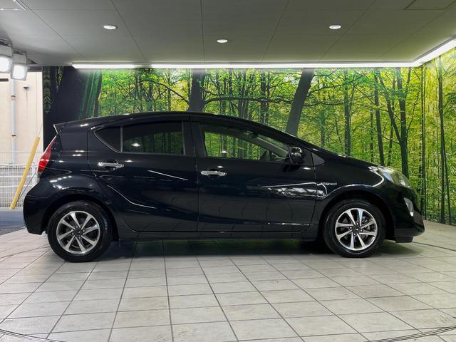 アクア Ｓスタイルブラック　純正ナビ　バックカメラ　衝突軽減装置　禁煙車　スマートキー　ＬＥＤヘッドライト　ＥＴＣ　オートマチックハイビーム　車線逸脱警報　オートライト　オートエアコン　モデリスタ製１４インチアルミホイール（49枚目）