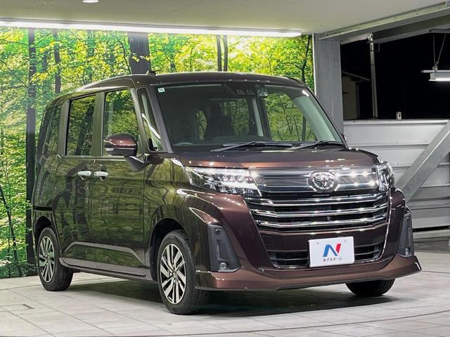 ルーミー カスタムG 純正9型ディスプレイオーディオ 全周囲カメラ 衝突軽減装置 レーダークルーズ 両側電動スライドドア ETC LEDヘッド ドラレコ 電動パーキングブレーキ コーナーセンサー シートヒーター 禁煙車(16枚目)