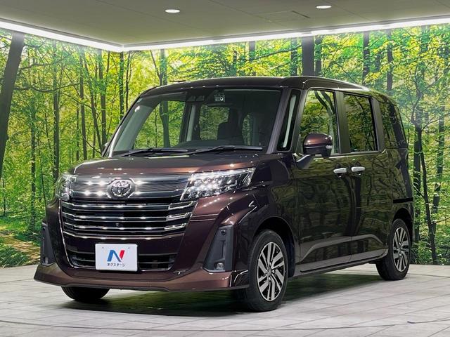 ルーミー カスタムG 純正9型ディスプレイオーディオ 全周囲カメラ 衝突軽減装置 レーダークルーズ 両側電動スライドドア ETC LEDヘッド ドラレコ 電動パーキングブレーキ コーナーセンサー シートヒーター 禁煙車(51枚目)