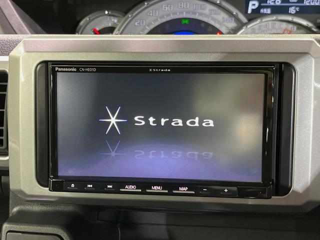 ウェイク ＧターボＶＳ　ＳＡＩＩＩ　ＳＤナビ　全周囲カメラ　衝突軽減装置　ＥＴＣ　両側電動スライドドア　ＬＥＤヘッド　純正１５インチアルミ　スマートキー　オートマチックハイビーム　ステアリングスイッチ　オートエアコン　オートライト（3枚目）