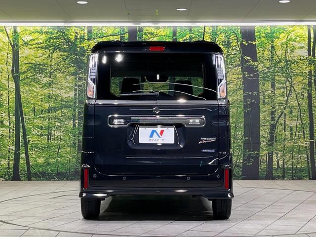 スペーシアカスタム ハイブリッドＸＳターボ　純正８型ナビ　全周囲カメラ　衝突軽減装置　レーダークルーズ　ＥＴＣ　ドラレコ　両側電動スライドドア　ＬＥＤヘッド　革巻きステアリング　純正１５インチアルミ　コーナーセンサー　シートヒーター　禁煙車（15枚目）