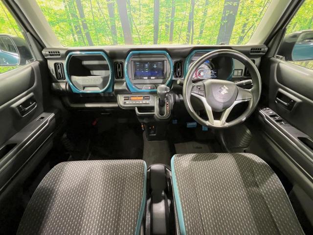 ハスラー ハイブリッドG SDナビ バックカメラ 衝突軽減装置 ETC シートヒーター スマートキー コーナーセンサー 車線逸脱警報 ステアリングスイッチ 2トーンカラー オートエアコン オートライト アイドリングストップ(2枚目)