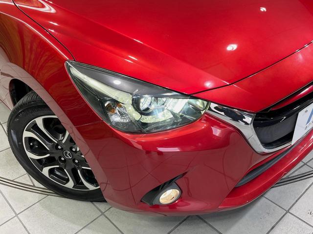 デミオ ＸＤツーリング　マツダコネクトナビ　ヘッドアップディスプレイ　衝突軽減装置　ＥＴＣ　スマートキー　ＬＥＤヘッド　純正１６インチアルミ　クルーズコントロール　オートエアコン　パドルシフト　オートライト　車線逸脱警報（12枚目）