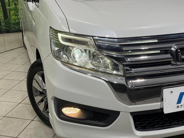 ステップワゴンスパーダ Z 純正9型ナビ バックカメラ ETC 両側電動スライドドア HIDヘッド 純正16インチアルミ 革巻きステアリング オートエアコン スマートキー パドルシフト アイドリングストップ プライバシーガラス(12枚目)