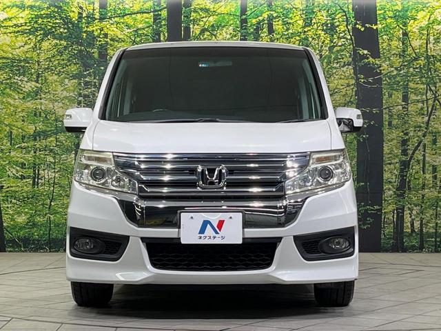 ステップワゴンスパーダ Z 純正9型ナビ バックカメラ ETC 両側電動スライドドア HIDヘッド 純正16インチアルミ 革巻きステアリング オートエアコン スマートキー パドルシフト アイドリングストップ プライバシーガラス(14枚目)