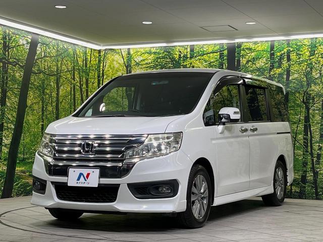 ステップワゴンスパーダ Z 純正9型ナビ バックカメラ ETC 両側電動スライドドア HIDヘッド 純正16インチアルミ 革巻きステアリング オートエアコン スマートキー パドルシフト アイドリングストップ プライバシーガラス(48枚目)