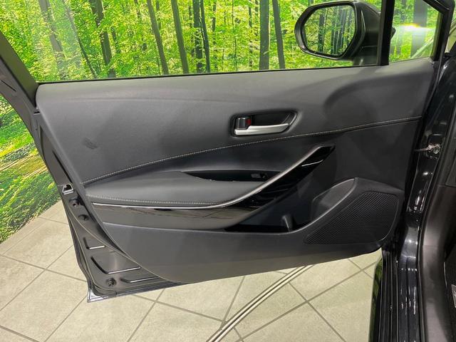 カローラツーリング ハイブリッド　ダブルバイビー　純正９型ディスプレイ　バックカメラ　衝突軽減装置　レーダークルーズ　禁煙車　ハーフレザーシート　ドラレコ　コーナーセンサー　スマートキー　ＬＥＤヘッド　オートハイビーム　車線逸脱警報（37枚目）