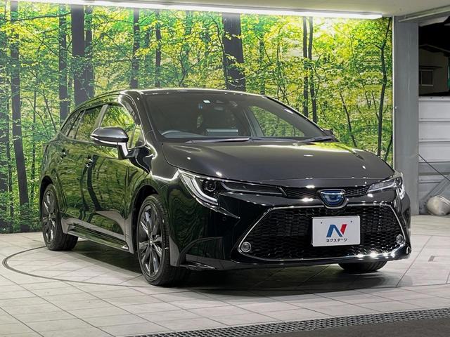 カローラツーリング ハイブリッド　ダブルバイビー　純正９型ディスプレイ　バックカメラ　衝突軽減装置　レーダークルーズ　禁煙車　ハーフレザーシート　ドラレコ　コーナーセンサー　スマートキー　ＬＥＤヘッド　オートハイビーム　車線逸脱警報（44枚目）