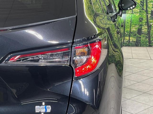 カローラツーリング ハイブリッド　ダブルバイビー　純正９型ディスプレイ　バックカメラ　衝突軽減装置　レーダークルーズ　禁煙車　ハーフレザーシート　ドラレコ　コーナーセンサー　スマートキー　ＬＥＤヘッド　オートハイビーム　車線逸脱警報（48枚目）