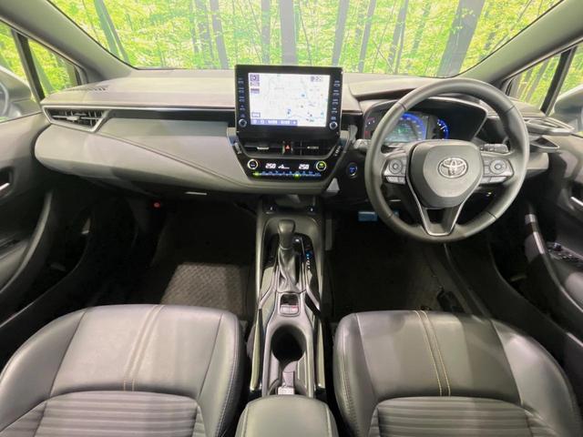 カローラスポーツ ハイブリッドG スタイル 50ミリオンエディション 純正9型ナビ バックカメラ 衝突軽減装置 レーダークルーズ 禁煙車 ハーフレザーシート コーナーセンサー スマートキー LEDヘッド ビルトインETC 純正16インチアルミ(2枚目)