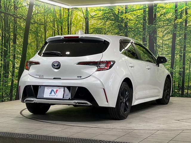 カローラスポーツ ハイブリッドG スタイル 50ミリオンエディション 純正9型ナビ バックカメラ 衝突軽減装置 レーダークルーズ 禁煙車 ハーフレザーシート コーナーセンサー スマートキー LEDヘッド ビルトインETC 純正16インチアルミ(17枚目)