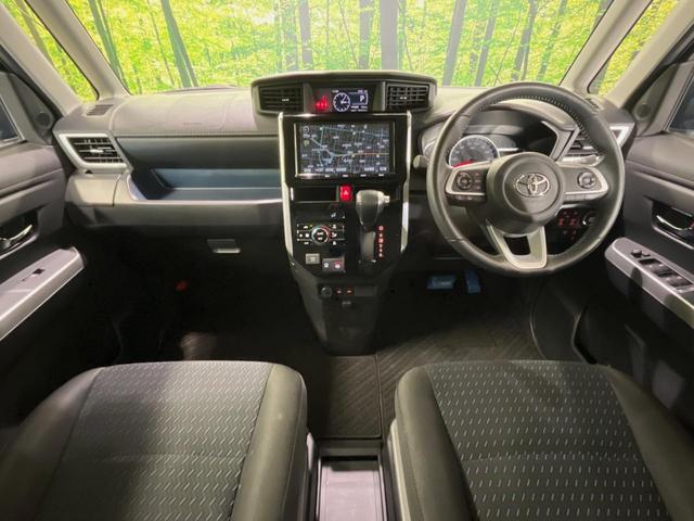 ルーミー カスタムG 純正9型ナビ バックカメラ 両側電動スライドドア 衝突軽減装置 レーダークルーズ 禁煙車 シートヒーター ドラレコ コーナーセンサー スマートキー LEDヘッドライト ETC アイドリングストップ(2枚目)