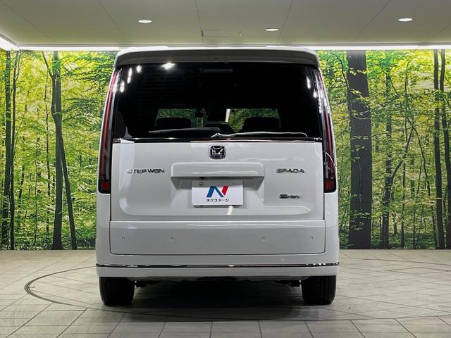 ステップワゴン ｅ：ＨＥＶスパーダ　純正１１型ナビ　バックカメラ　後席モニター　両側電動スライドドア　衝突軽減装置　禁煙車　パワーバックドア　シートヒーター　ハーフレザーシート　前後ドラレコ　コーナーセンサー　スマートキー　ＥＴＣ（15枚目）