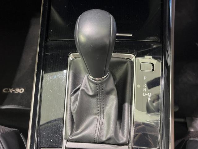 ＣＸ－３０ ＸＤ　Ｌパッケージ　１０型マツダコネクト　全周囲カメラ　衝突軽減装置　レーダークルーズ　禁煙車　パワーバックドア　革シート　シートヒーター　前後ドラレコ　コーナーセンサー　スマートキー　ブラインドスポットモニター（21枚目）