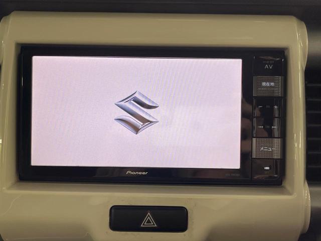 ハスラー Ｊ　純正ナビ　全周囲カメラ　衝突軽減装置　禁煙車　２トーンカラー　シートヒーター　前後ドラレコ　コーナーセンサー　スマートキー　ＨＩＤヘッドライト　ＥＴＣ　車線逸脱警報　オートライト　オートエアコン（3枚目）