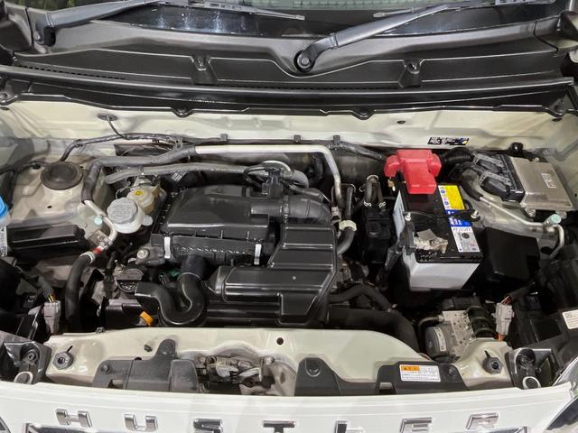 ハスラー Ｊ　純正ナビ　全周囲カメラ　衝突軽減装置　禁煙車　２トーンカラー　シートヒーター　前後ドラレコ　コーナーセンサー　スマートキー　ＨＩＤヘッドライト　ＥＴＣ　車線逸脱警報　オートライト　オートエアコン（18枚目）