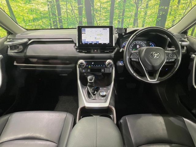 RAV4 ハイブリッドG 4WD 純正9型ナビ バックカメラ 衝突被害軽減装置 レーダークルーズ 禁煙車 パワーバックドア シートヒーター パワーシート コーナーセンサー ドラレコ スマートキー LEDヘッド ETC(2枚目)