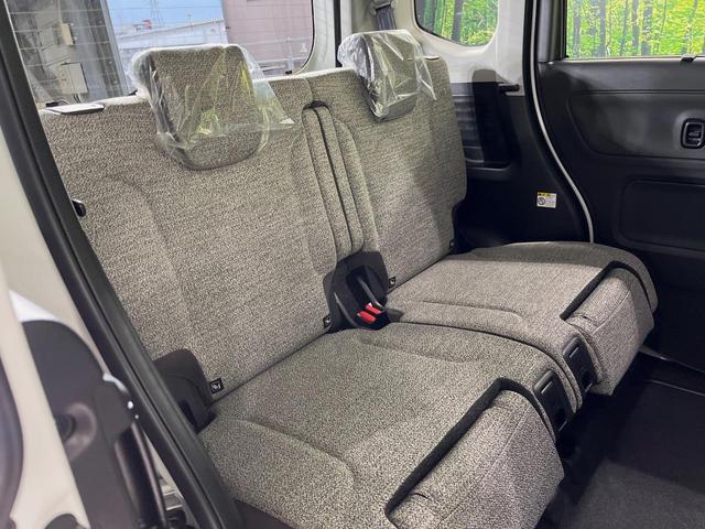 スペーシア ハイブリッドX 届出済未使用車 両側電動スライドドア 衝突軽減装置 コーナーセンサー スマートキー LEDヘッド オートマチックハイビーム オートライト オートエアコン シートアンダーボックス アイドリングストップ(9枚目)