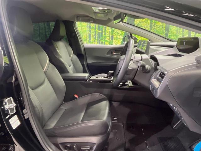 プリウス Ｚ　１２型ＤＡ　モデリスタエアロ　モデリスタ１９インチＡＷ　ソーラー充電システム　デジタルインナーミラー　ＢＳＭ　全周囲カメラ　１００Ｖ　衝突軽減　レーダークルーズ　禁煙車　電動リアゲート　パワーシート（8枚目）